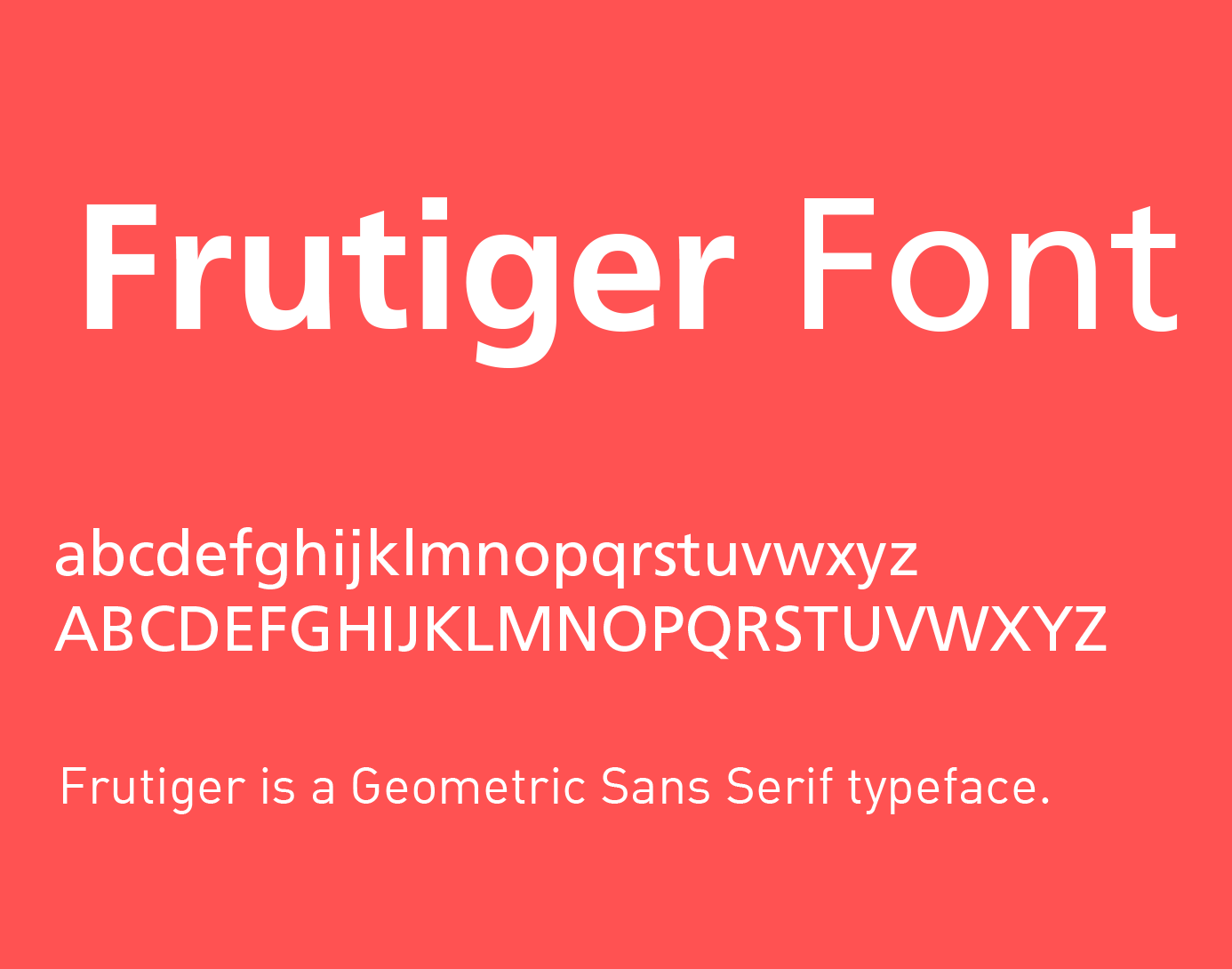 Frutiger Serif Font